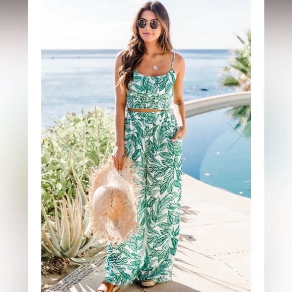 Pink Lily Heart Of Paradise Two Piece Set 🍃 - Picture 1 of 8